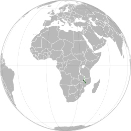 Malawi map