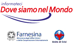 Dove siamo nel mondo - Farnesina